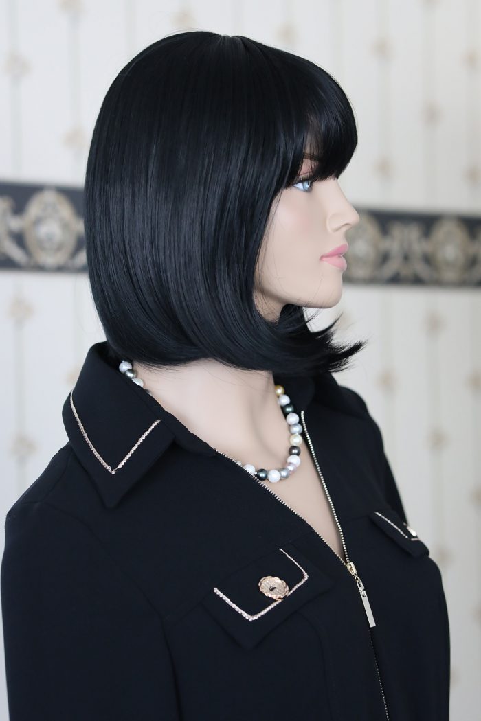 Eleganter Overall in Schwarz mit goldenen Details – Bild 11