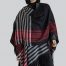 Cape Baby Alpaka, gestreift, Ariasdepetri Luxuriöses Cape aus 100% Baby Alpaka – Stil, Komfort und Nachhaltigkeit in einem