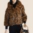Exklusive Damen Pelzjacke in Leopardenoptik - Arias De Petri Echtpelz